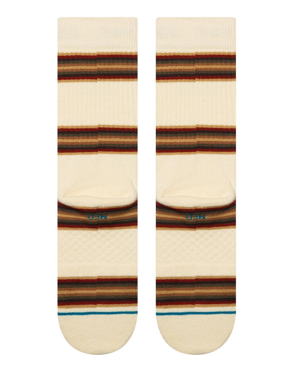 STANCE Hill Top Mens Crew Socks - NATURAL Product Image