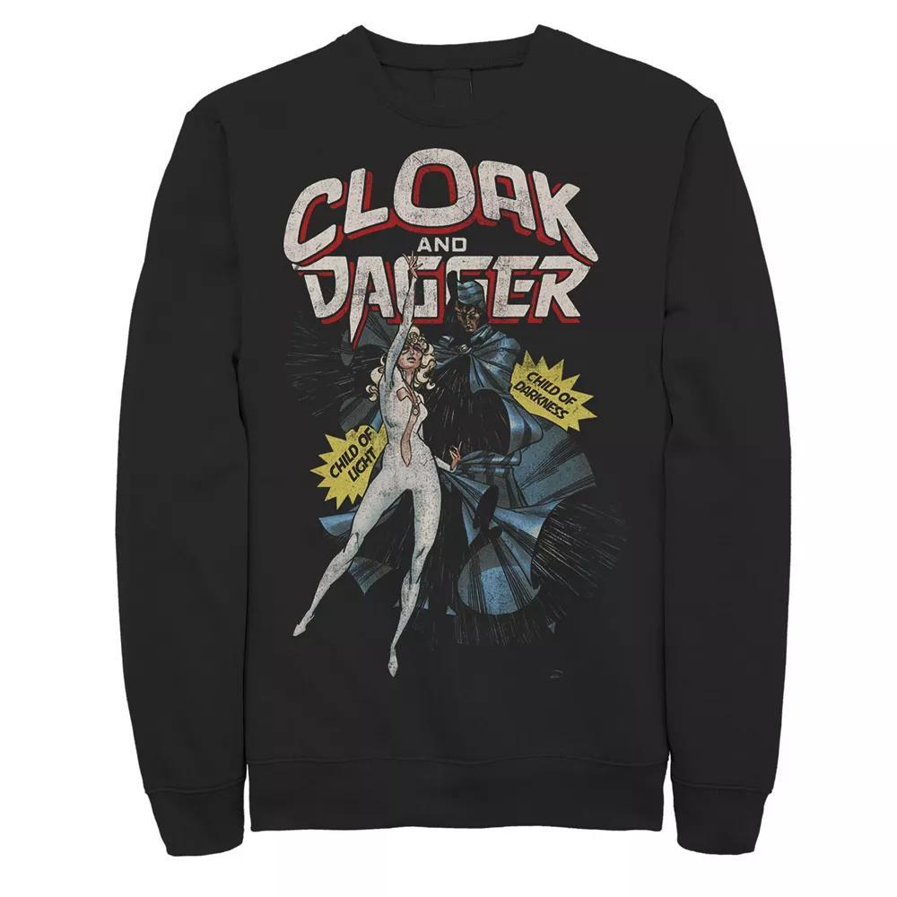 Big & Tall Star Wars The Mandalorian Varsity Child Fleece Sweatshirt, Men's, Size: Large Tall, Black Product Image