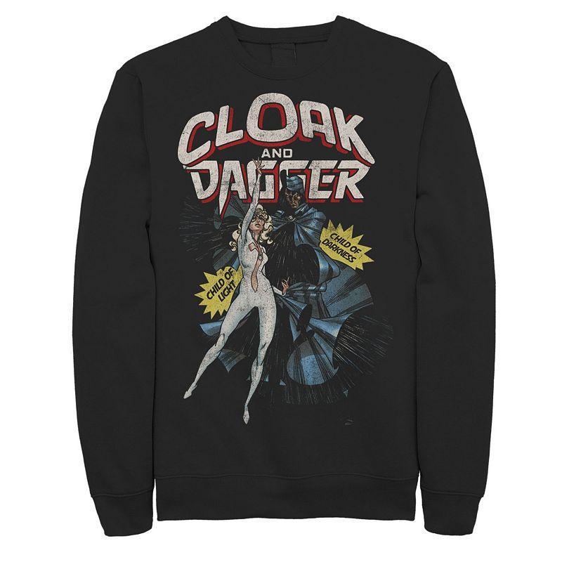 Big & Tall Star Wars The Mandalorian Varsity Child Fleece Sweatshirt, Men's, Size: Large Tall, Black Product Image