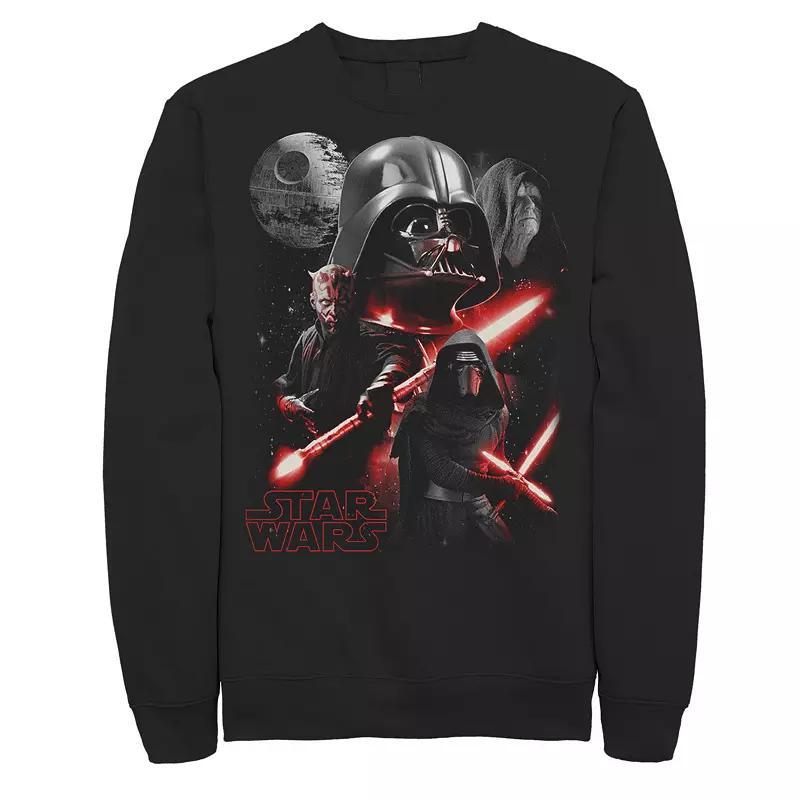 Mens Star Wars Villains Collage Sweatshirt Product Image