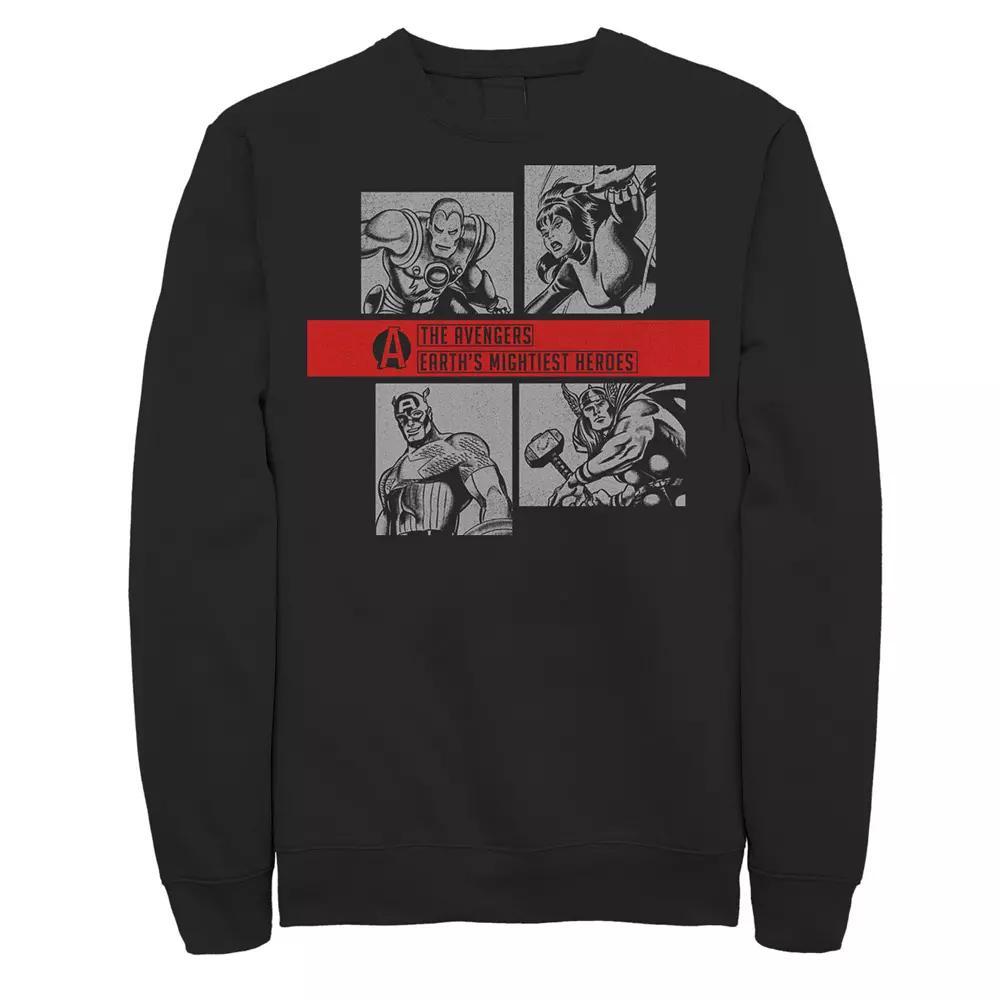 Men's Harry Potter Hogwarts Moon Portrait Sweatshirt, Size: Medium, Blue Product Image