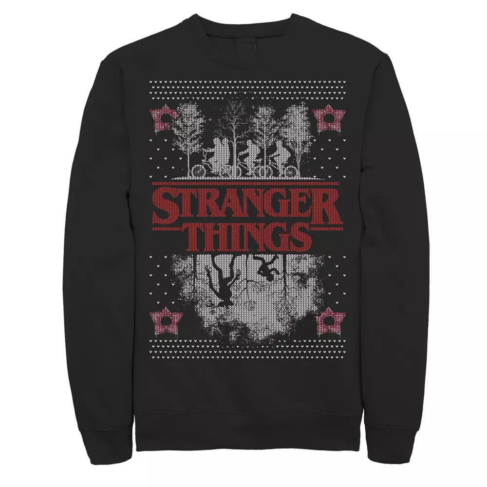 Men's Marvel Hawkeye Hulk Falcon Ugly Christmas Sweater Fleece, Size: Medium, Blue Product Image