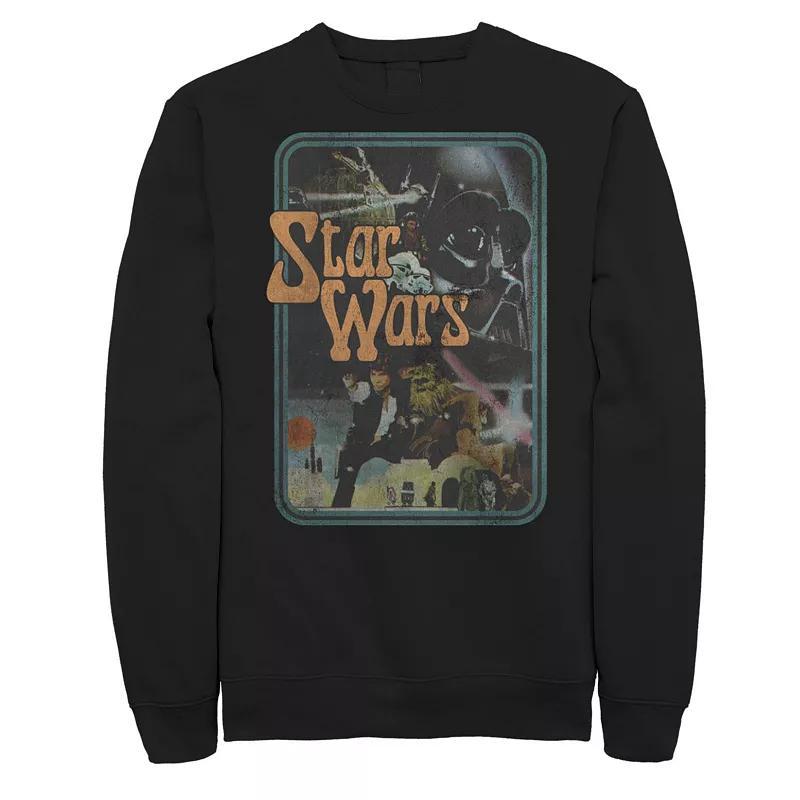 Men's DC Comics Batman Lined Logo Sweatshirt, Size: Large, Black Product Image