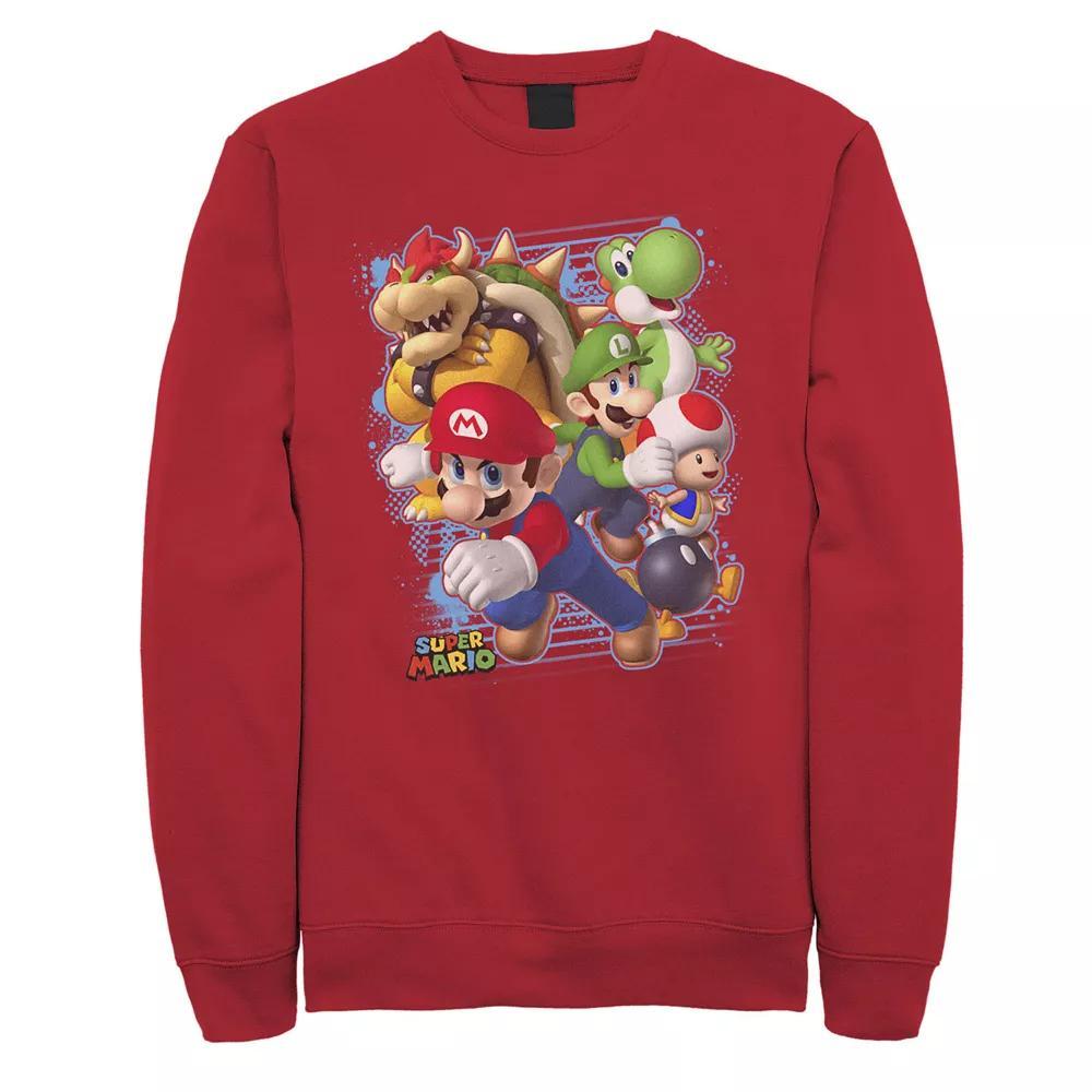 Men's Disney's Snow White Pixel Sweatshirt, Size: Medium, Blue Product Image