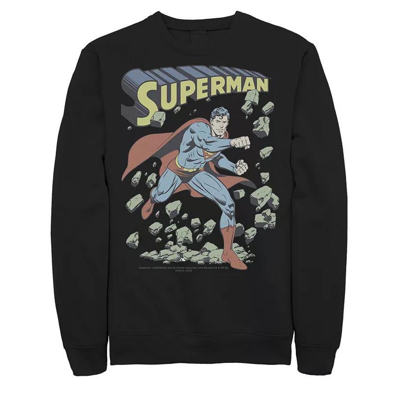 Men's Jurassic Park Japanese Red Logo Sweatshirt, Size: 3XL, Blue Product Image