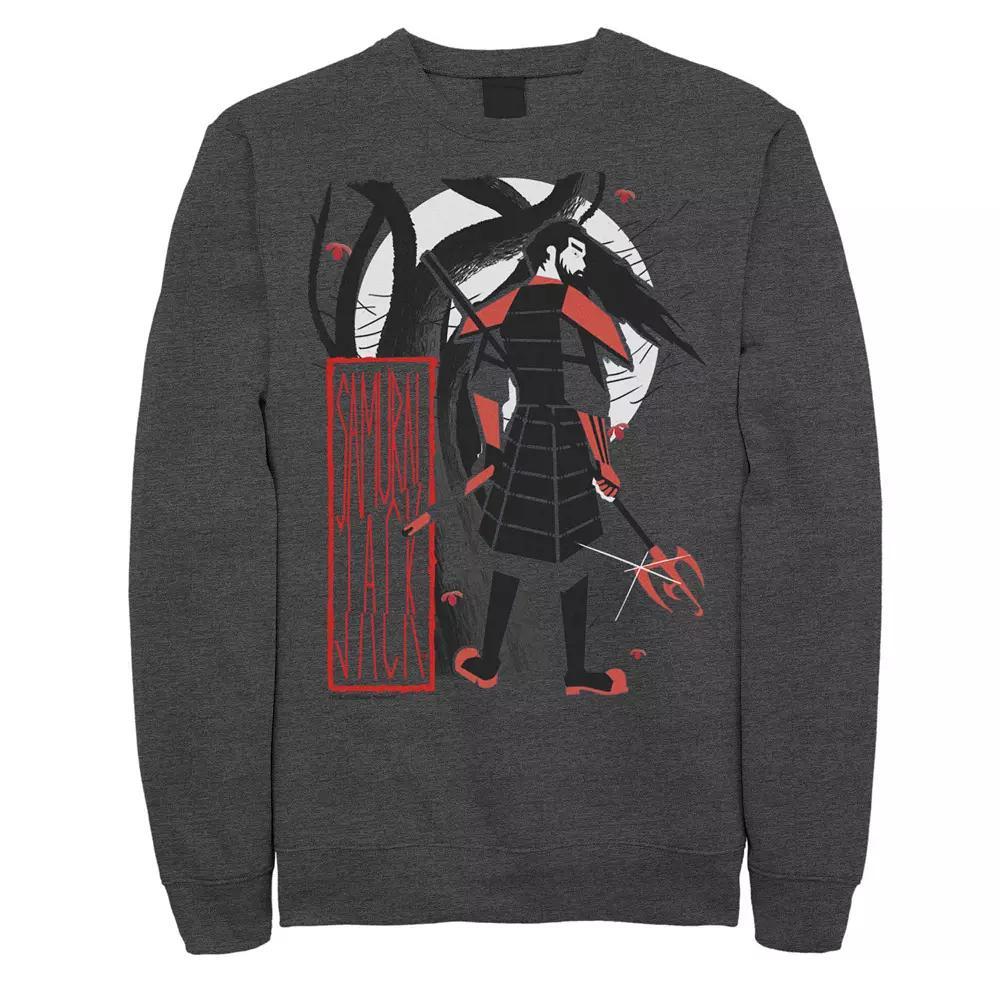 Men's DC Comics Batman Geometric Classic Logo Sweatshirt, Size: Medium, Grey Heather Product Image