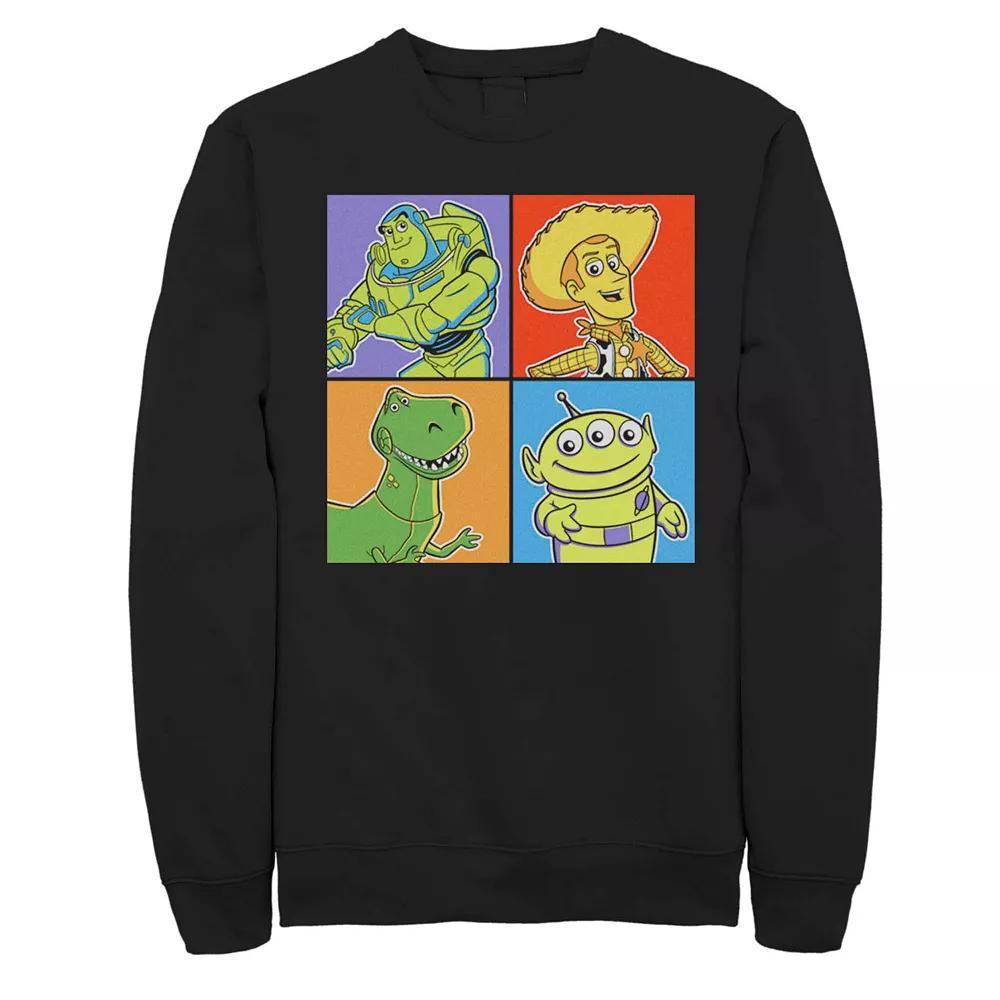 Mens Disney Pixar Toy Story Tonal Square Group Shot Fleece Sweater Product Image