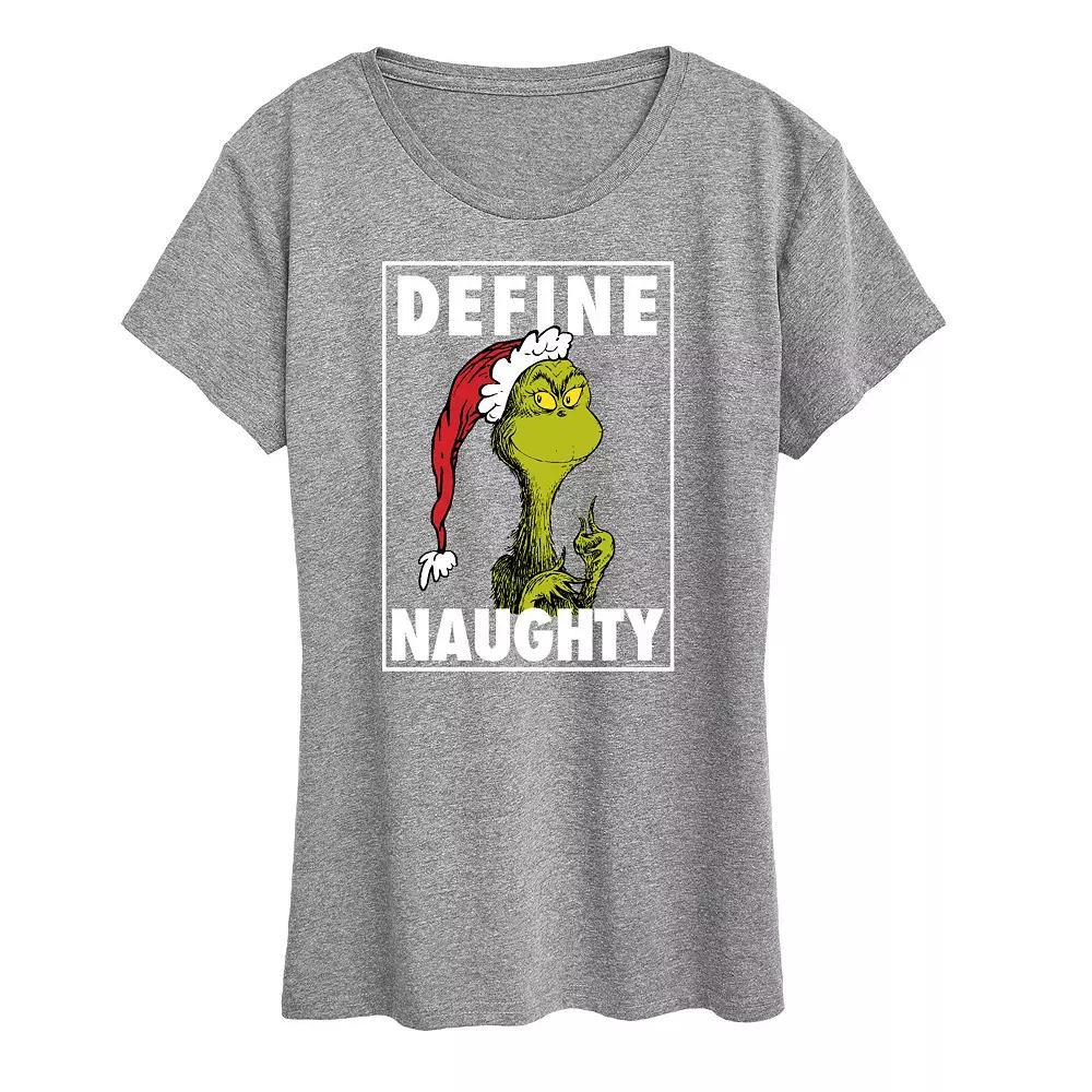 Womens Hot Stuff Flame Heart Graphic Tee, Girls Heather Grey Product Image