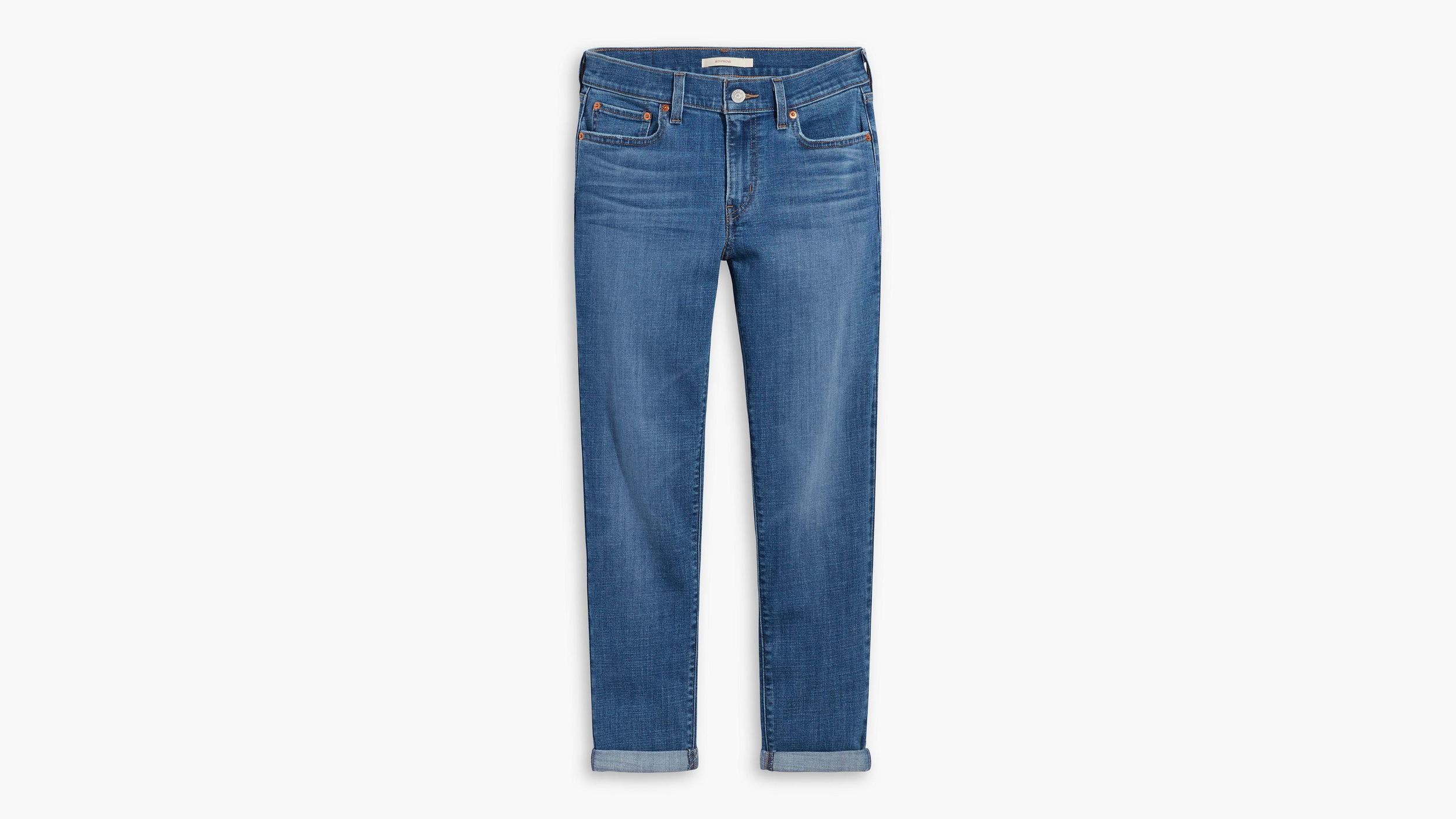 Boyfriend Mid Rise Women's Jeans Product Image