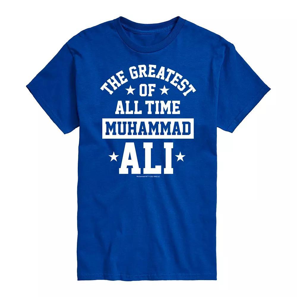 Big & Tall Muhammad Ali The Greatest Tee, Men's, Size: 3XB, Blue Product Image