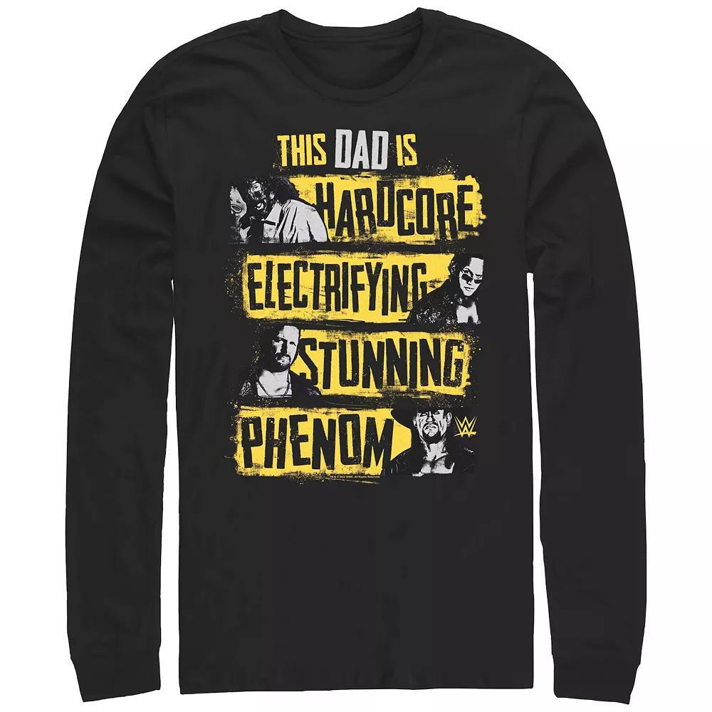 Men's Attitude Dad Graphic Tee, Size: Large, Black Product Image
