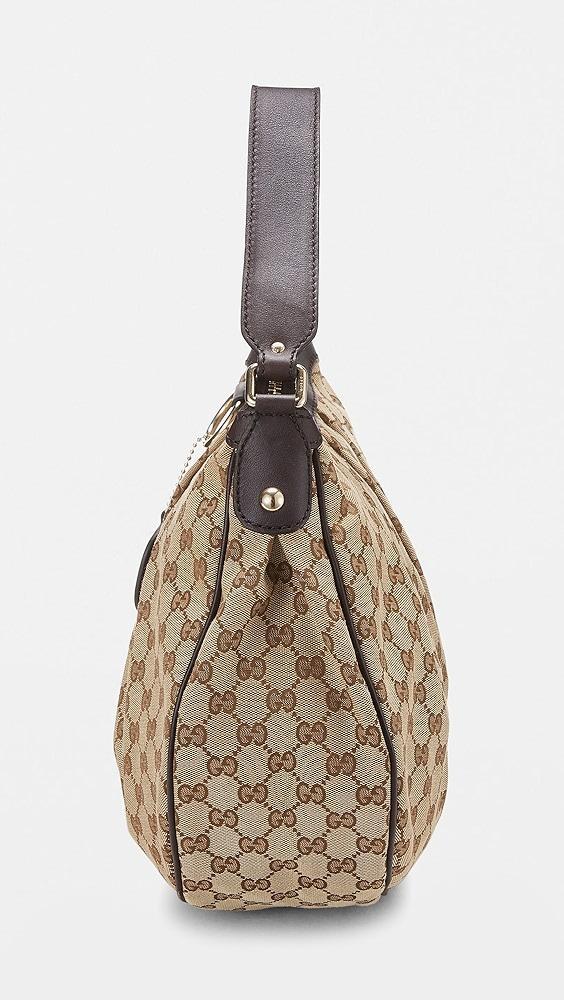 What Goes Around Comes Around Gucci Brown Canvas Sukey Hobo Bag | Shopbop Product Image