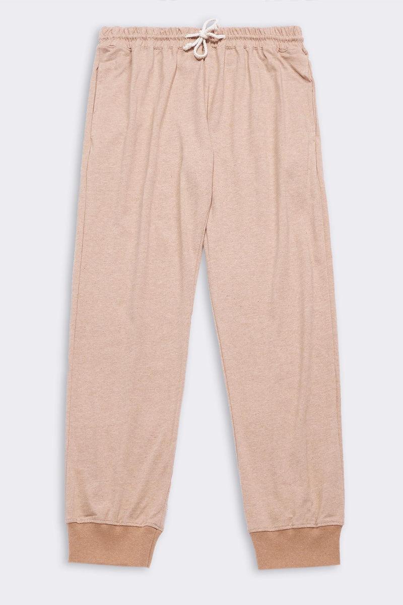 Men's Organic Heirloom Brown Jogger Pants Product Image