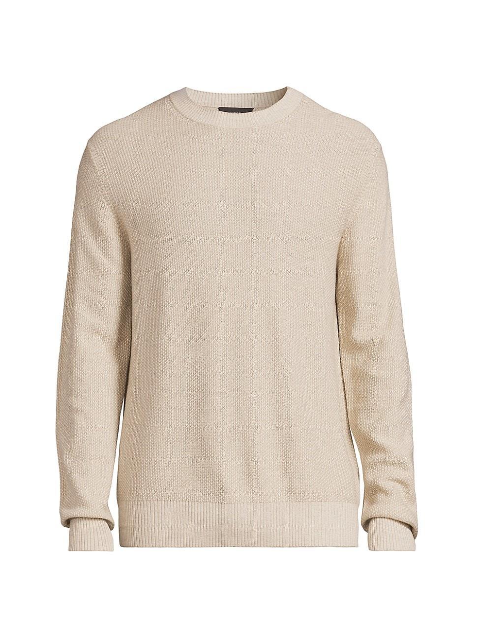Mens Geometric Jacquard Sweater Product Image