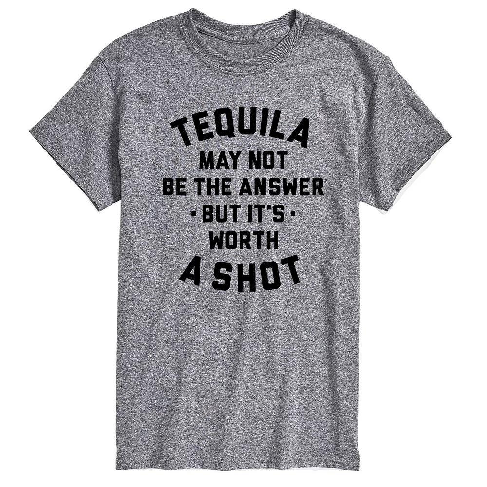 Big & Tall Tequila May Not Be The Answer Graphic Tee, Mens Product Image