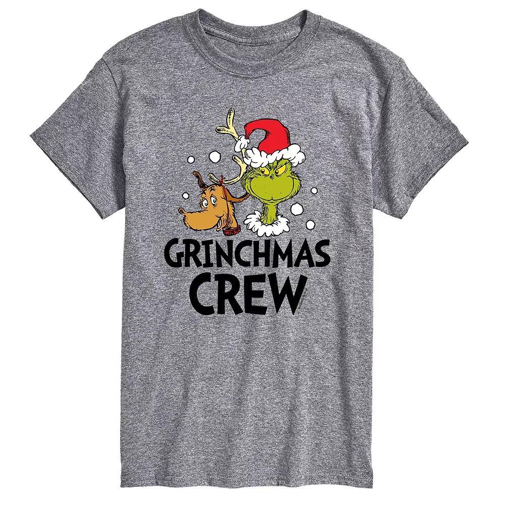 Big & Tall Grinchmas Crew Tee, Mens Product Image
