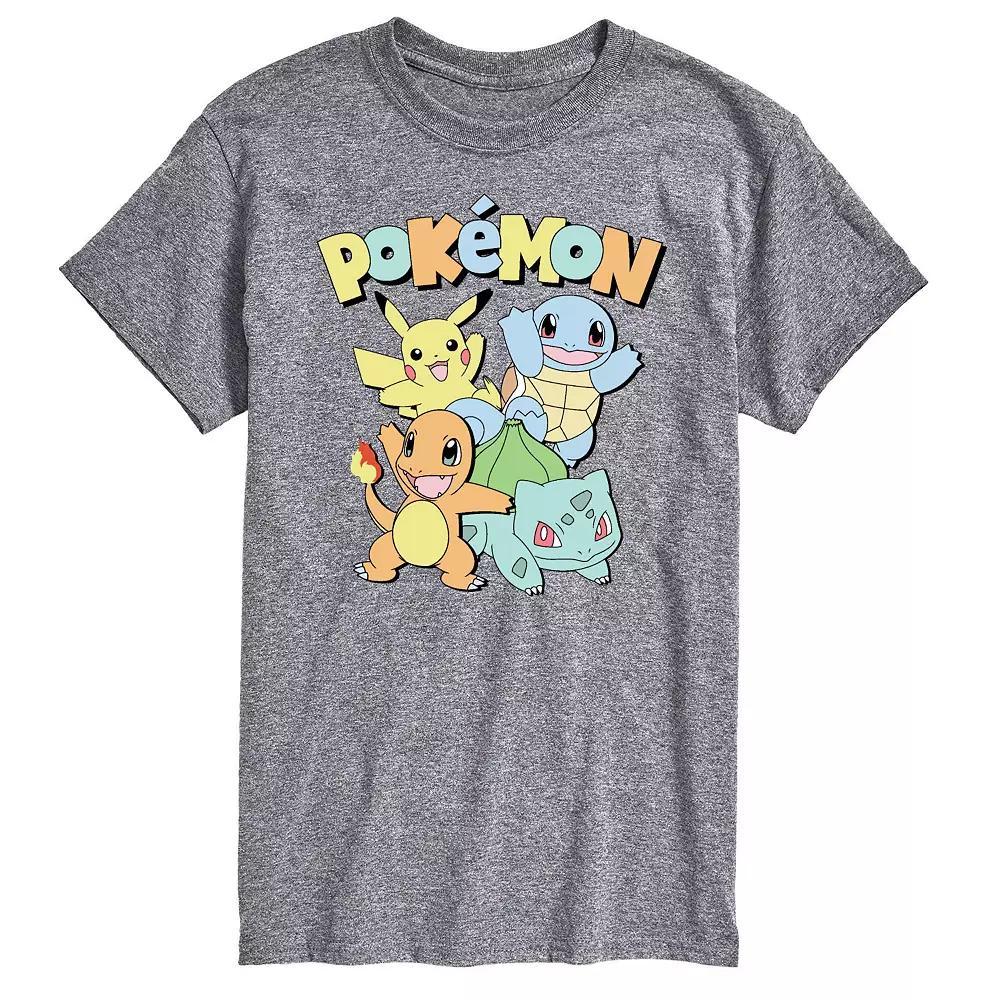 Men's Pokemon Muted Tee, Size: Large, White Product Image