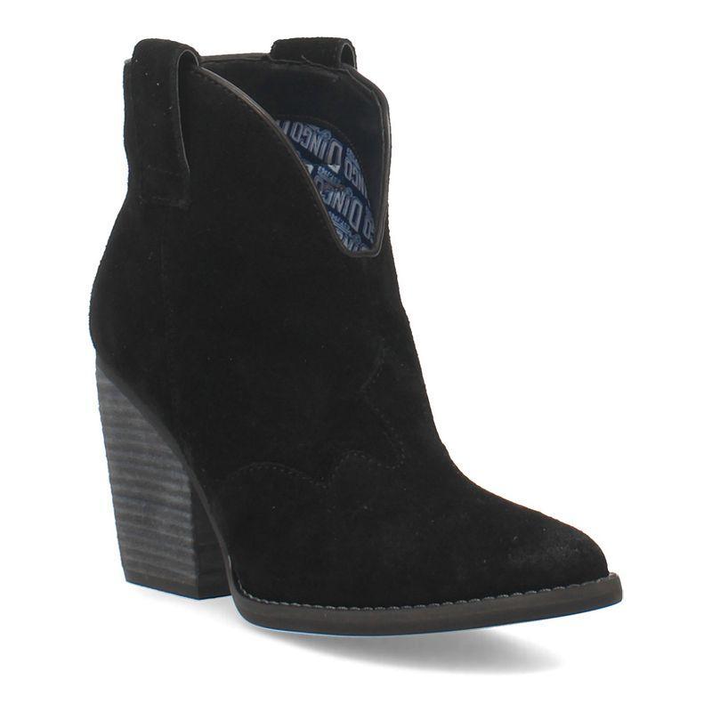 Dingo Flannie Women's Suede Ankle Boots, Size: 9.5, Red Product Image