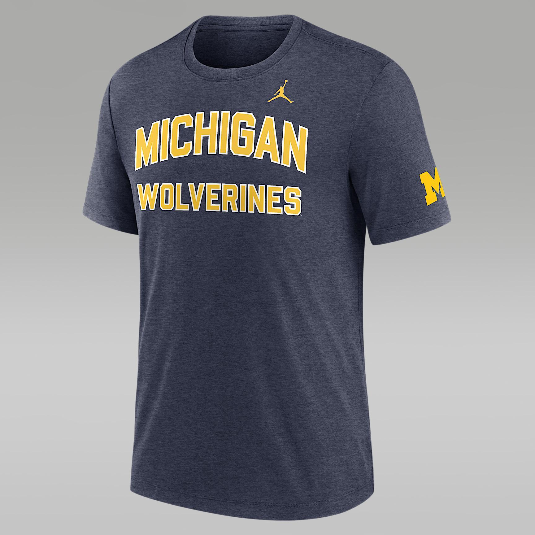 Michigan Campus Collegiate Block Men's Nike College T-Shirt Product Image