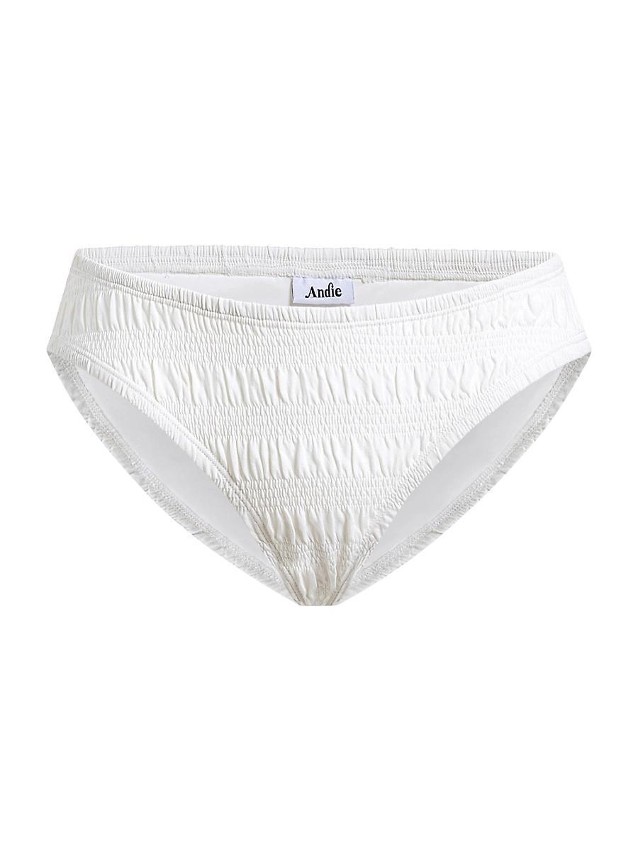 Womens Shirred Hipster Bikini Bottoms Product Image