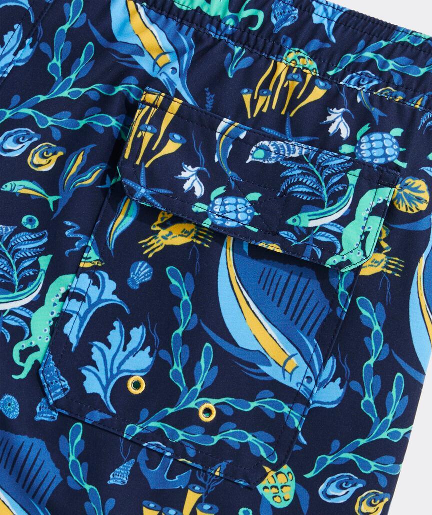 7 Inch Printed Chappy Swim Trunks Product Image