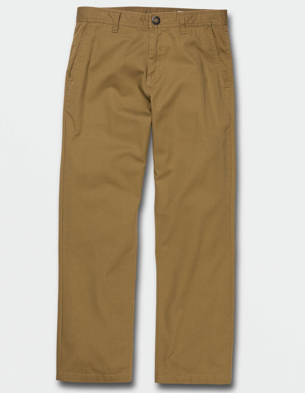 VOLCOM Frickin Skate Mens Chino Pants - BLACK Product Image