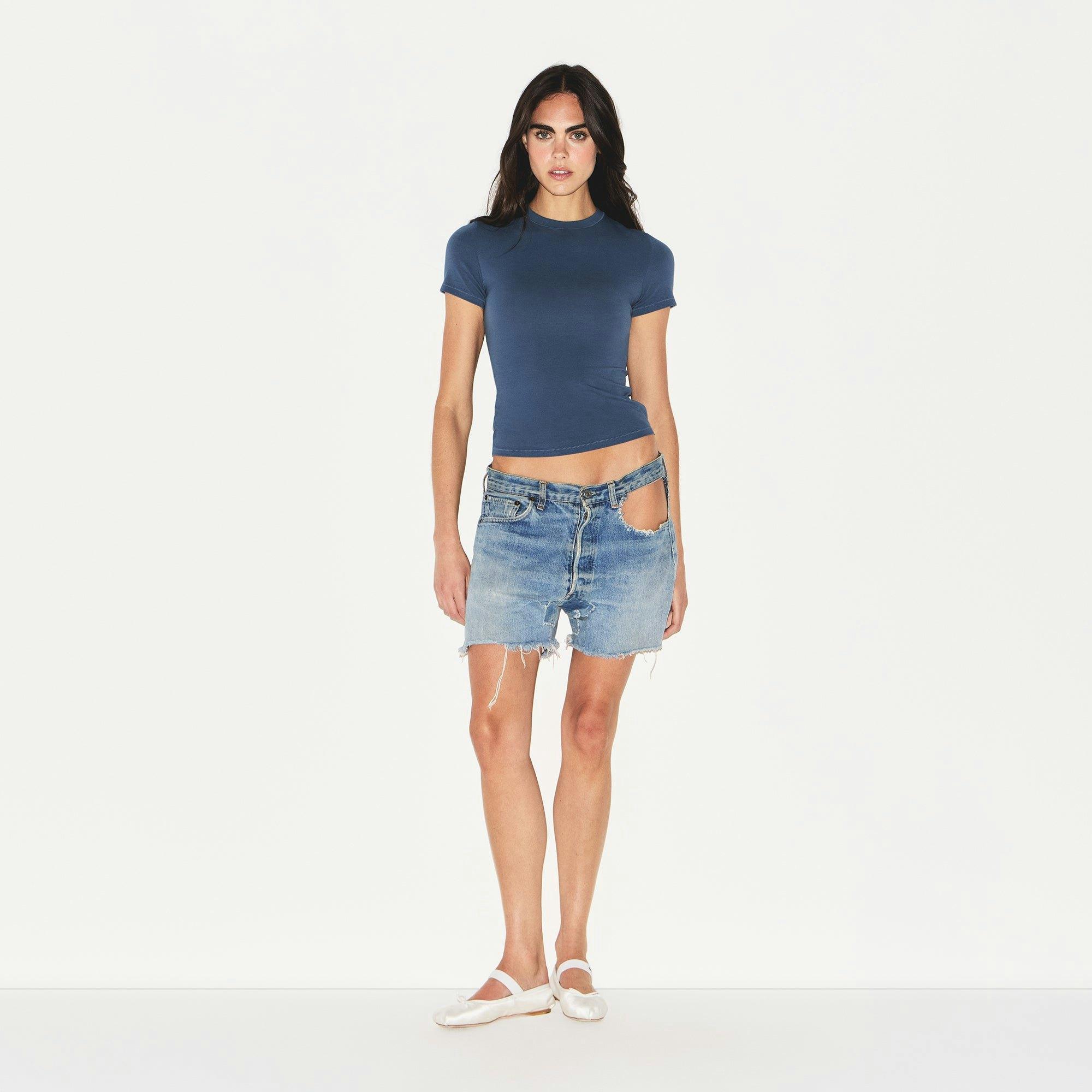 COTTON JERSEY T-SHIRT | HARBOR Product Image