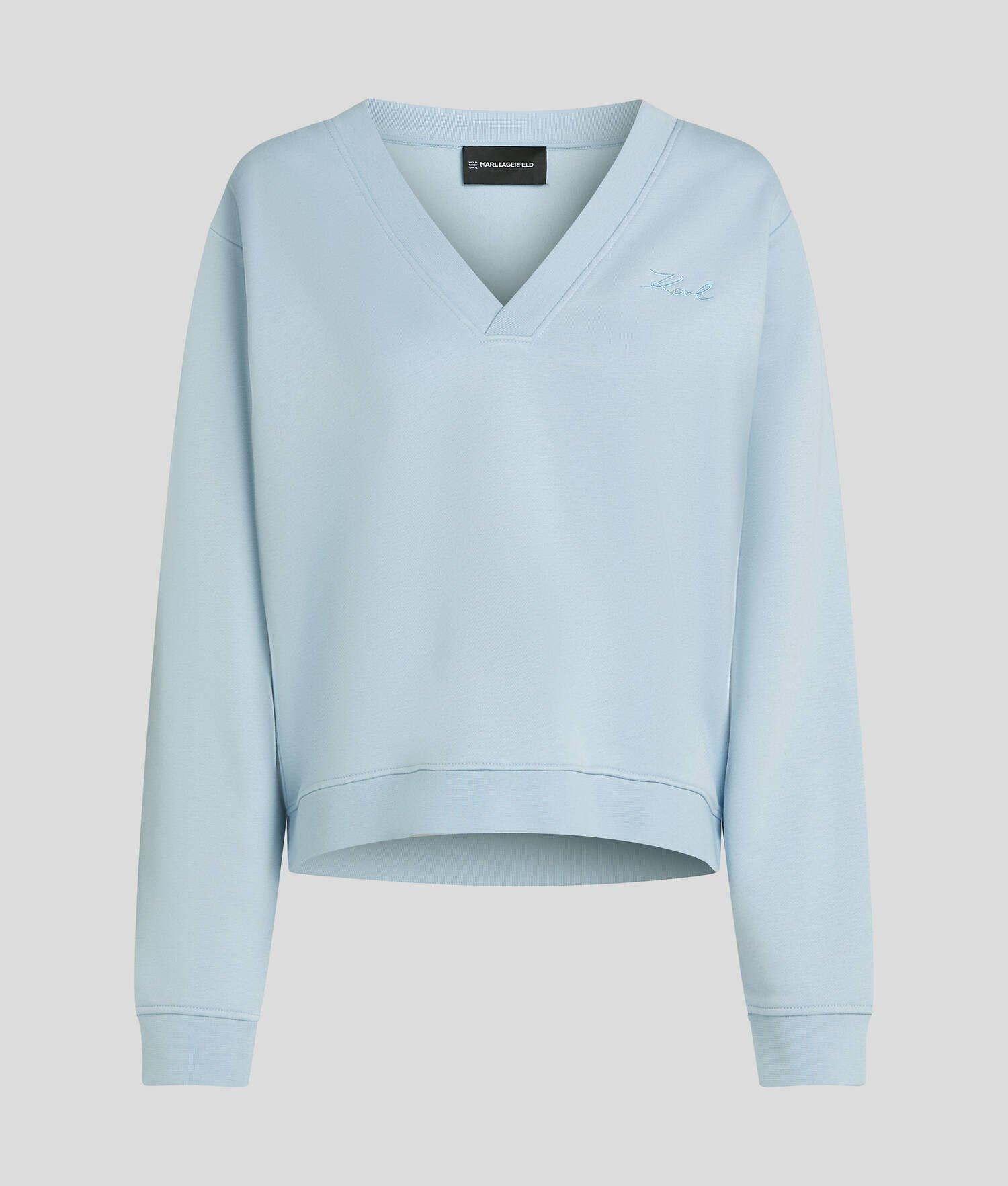 V-NECK SWEATSHIRT Product Image