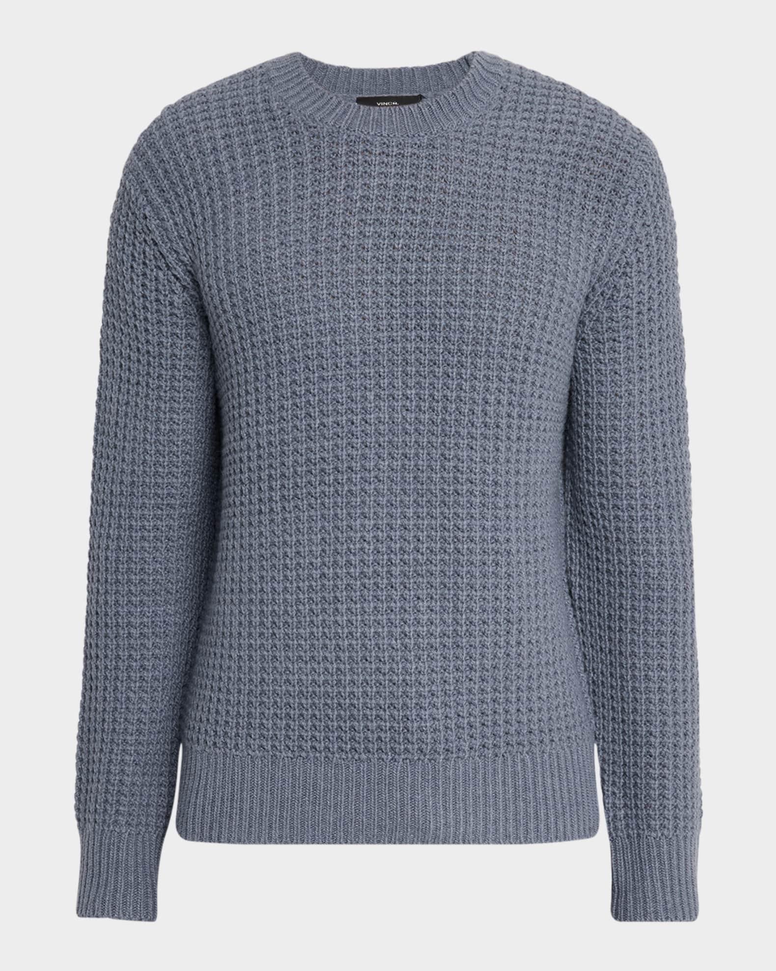 Men's Macro Waffle Cashmere Sweater Product Image