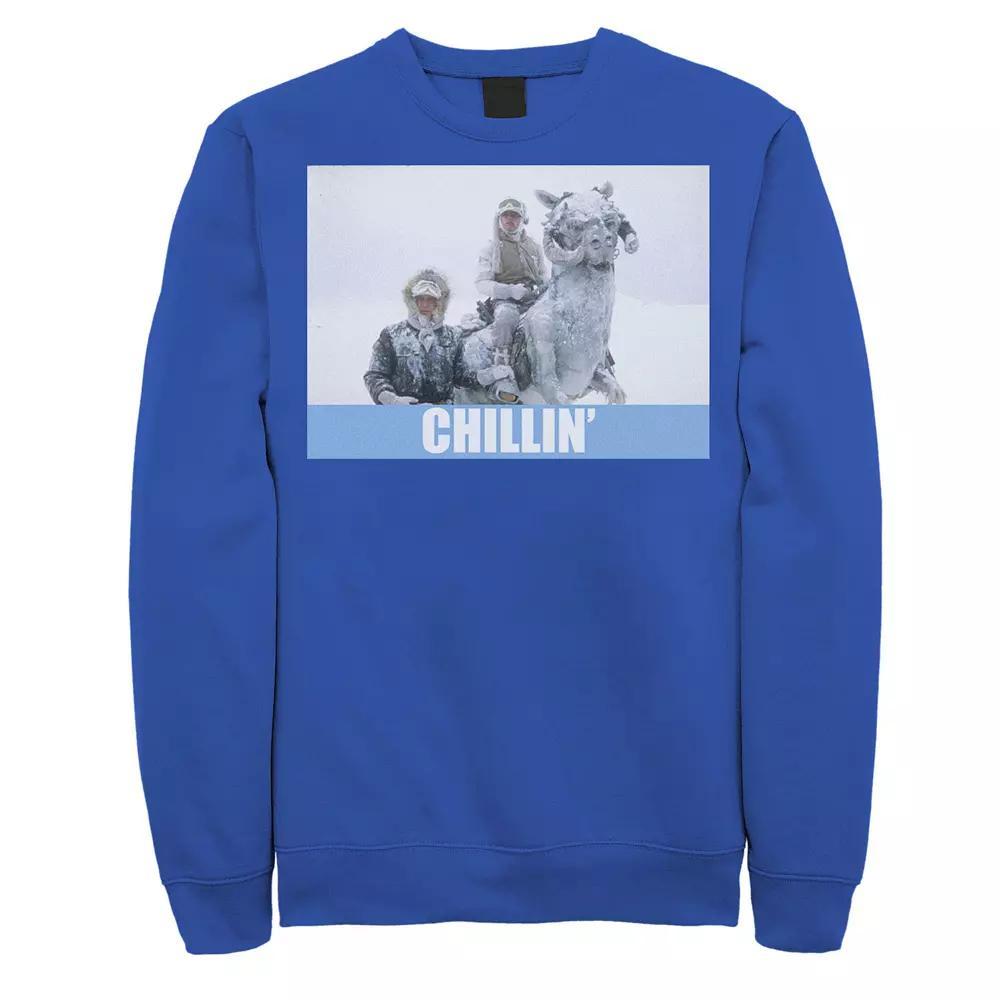 Men's Star Wars Chillin' Portrait Sweatshirt, Size: XXL, Royal Product Image