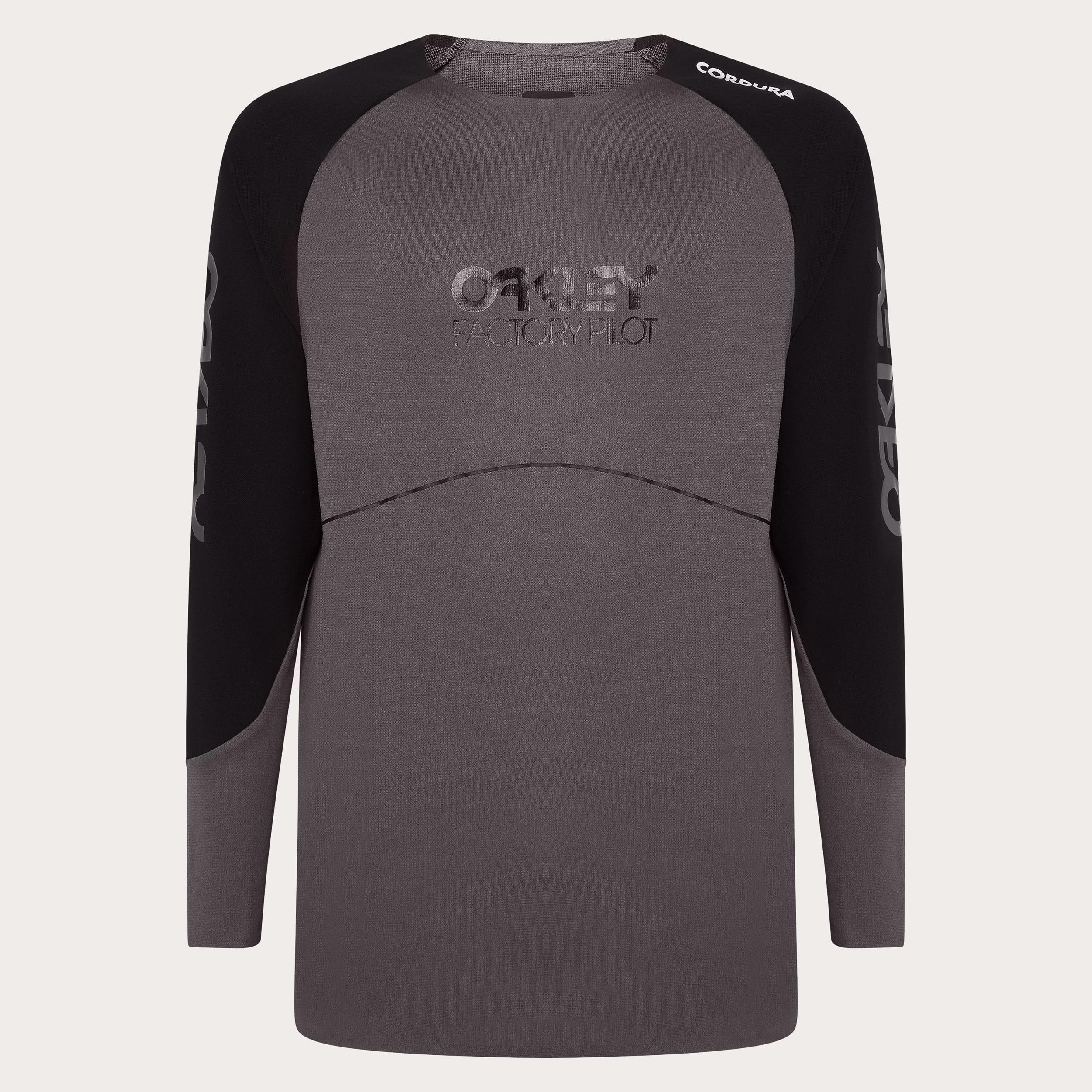 Oakley Maven Scrub LS Jersey - Black/Grey | Oakley® Product Image