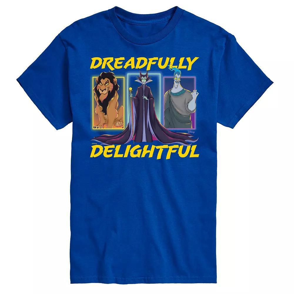 Disney Villains Mens Dreadfully Delightful Graphic Tee Product Image