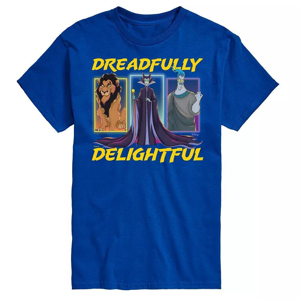 Disney Villains Mens Dreadfully Delightful Graphic Tee Product Image