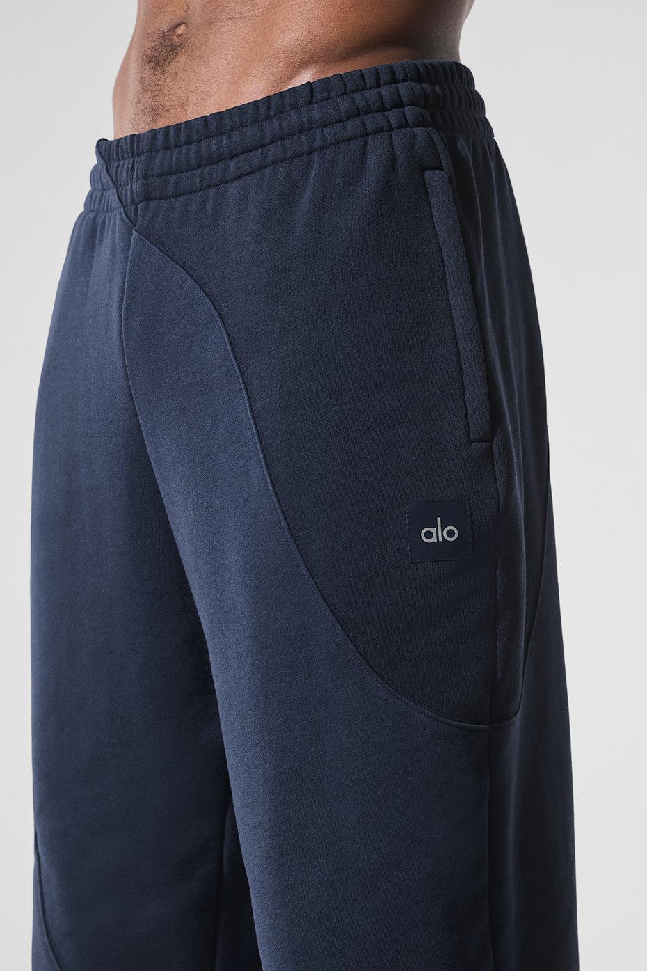 Make Waves Sweatpant - Navy Tonal Male Product Image