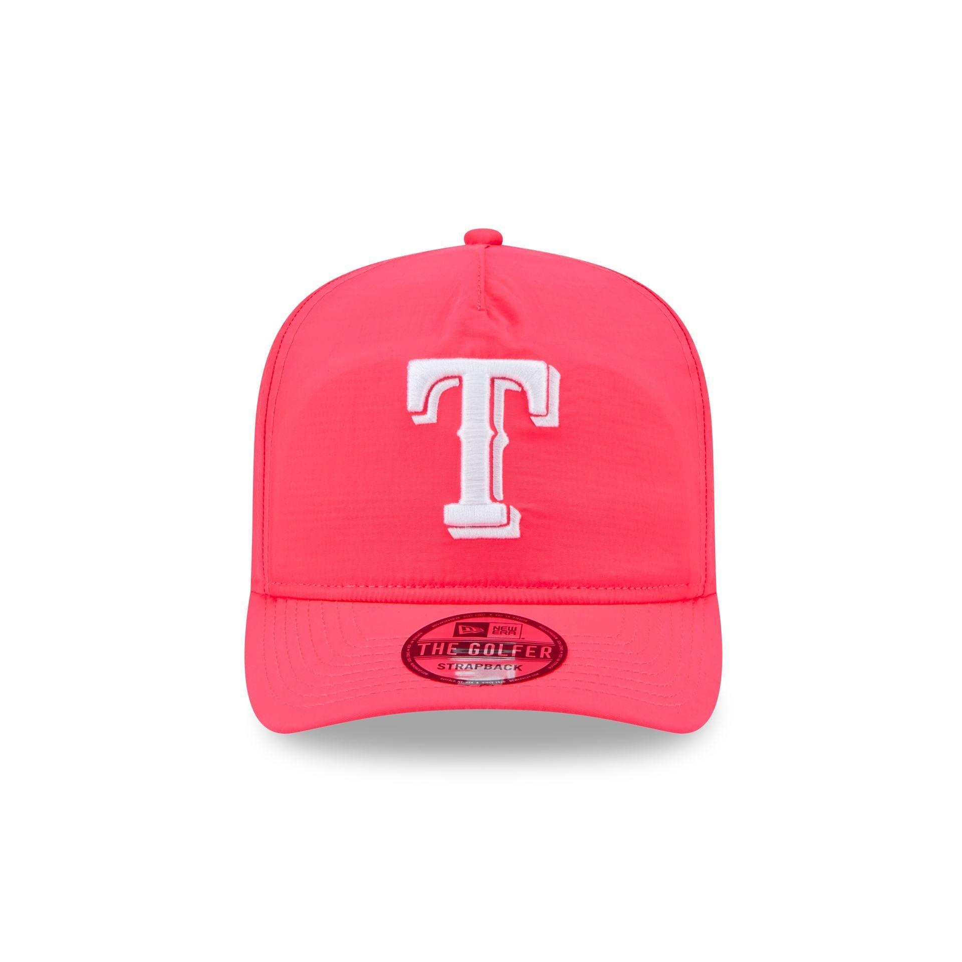 Texas Rangers Everyday Nylon Pink Golfer Hat Male Product Image