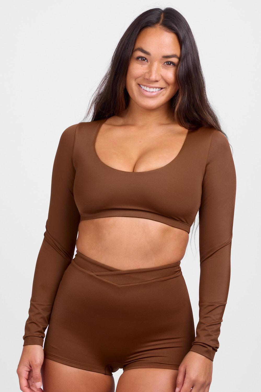 Avalon Long Sleeve Crop Rashguard Product Image