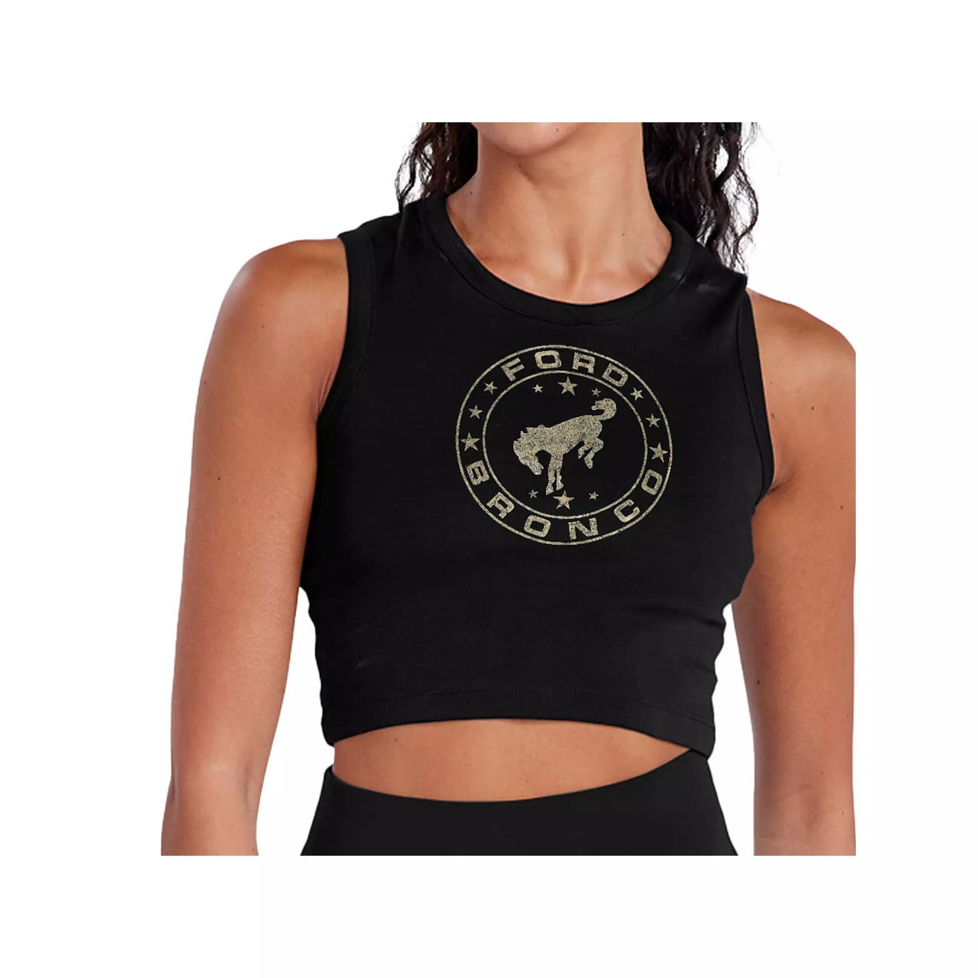 Juniors Wonder Woman 80th Anniversary Hero Collage Cropped Tank, Girls Product Image