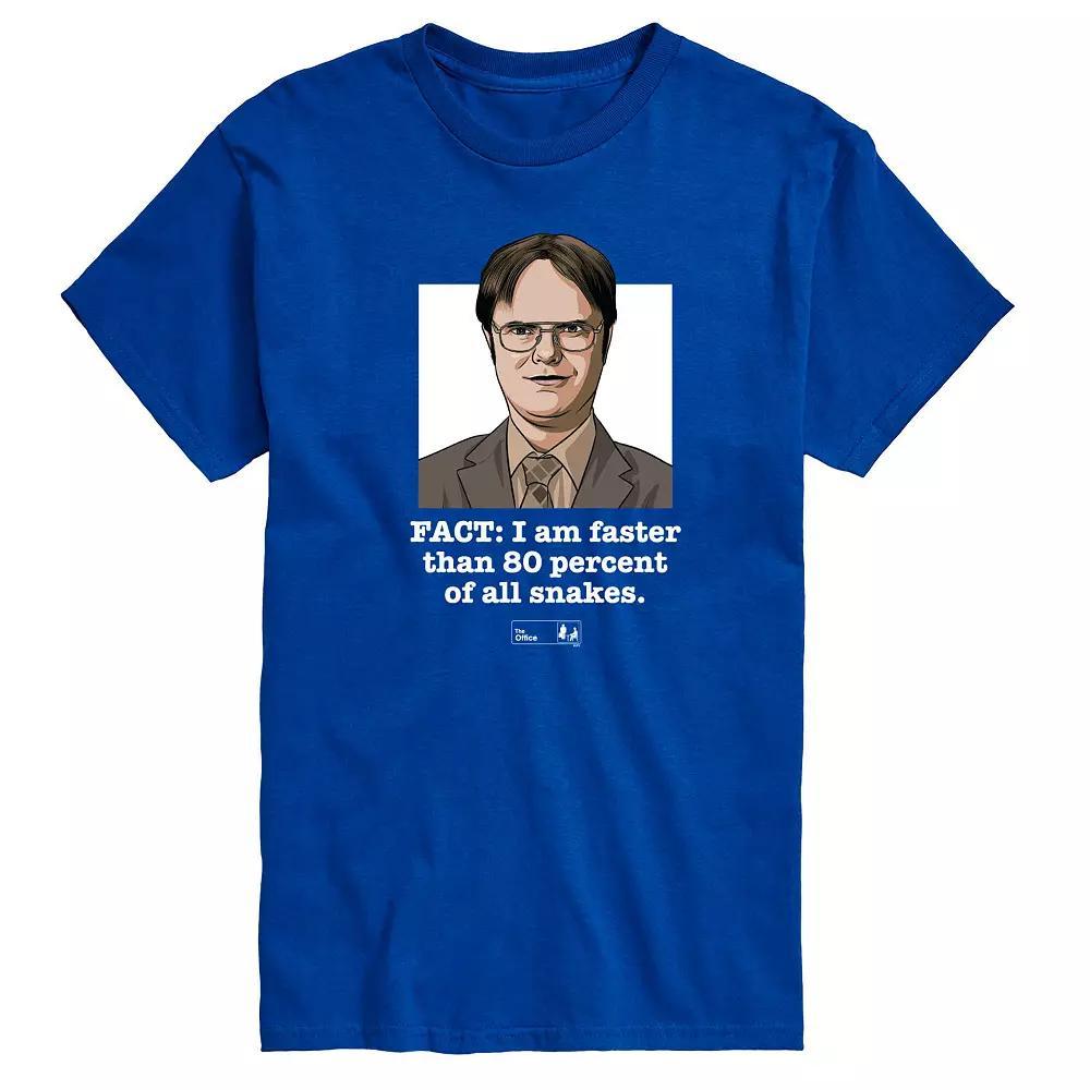 Mens The Office Dwight Fact Faster Graphic Tee Product Image