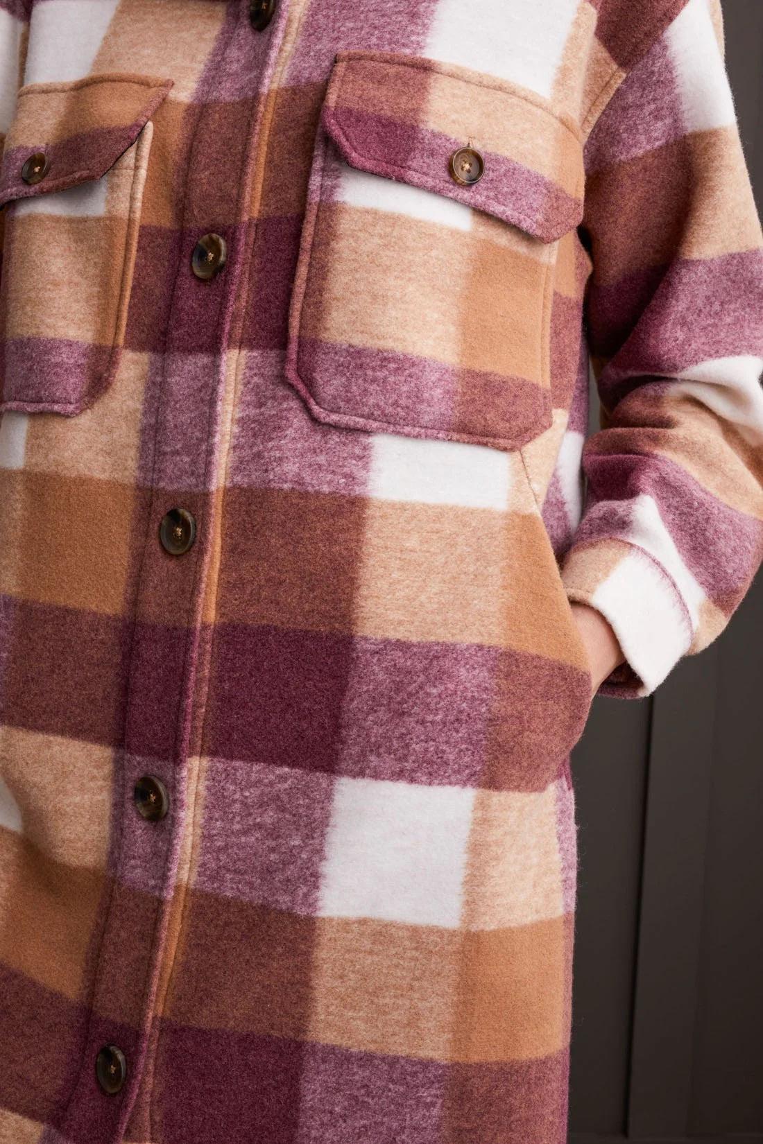 Long Knit Shacket Product Image