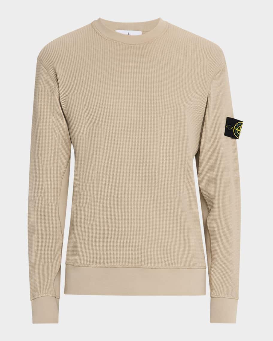 Mens Waffle Fleece Sweatshirt Product Image