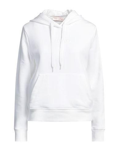 VALENTINO Garavani Woman Sweatshirt White Size S Cotton, Elastane Product Image