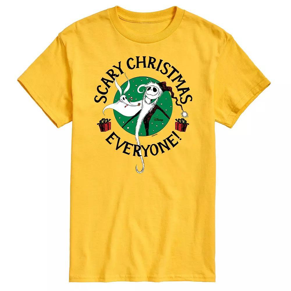 Disneys The Nightmare Before Christmas Mens Scary Christmas Mens Everyone Graphic Tee Product Image