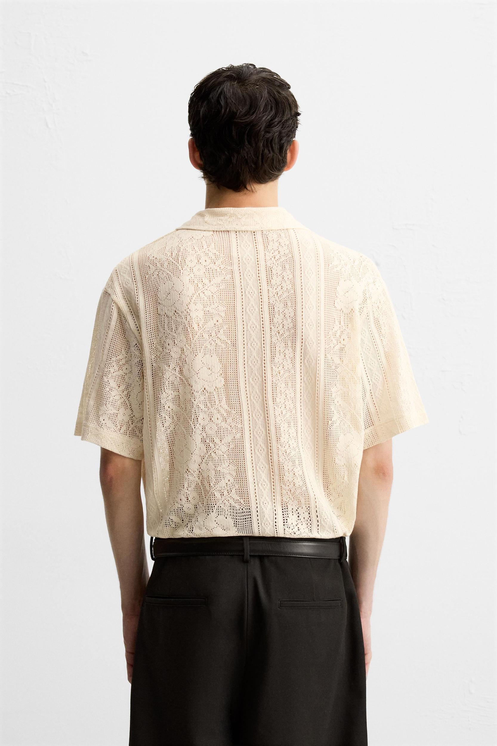 JACQUARD TEXTURED POLO Product Image