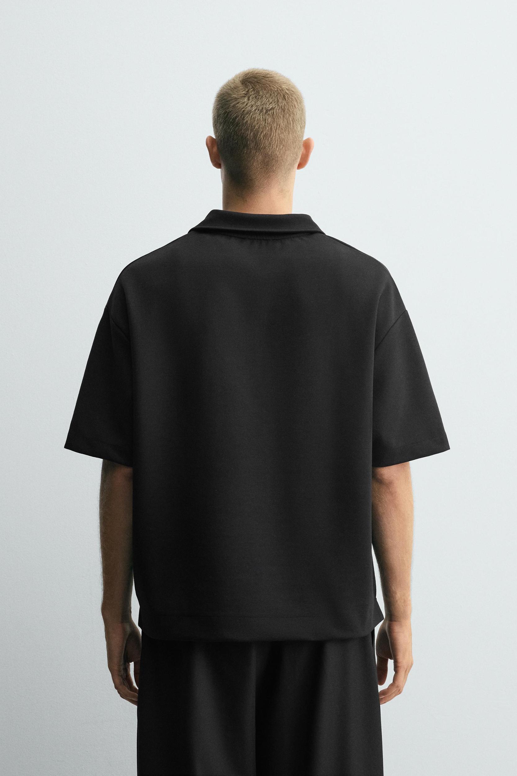 INTERLOCK ZIP POLO SHIRT Product Image