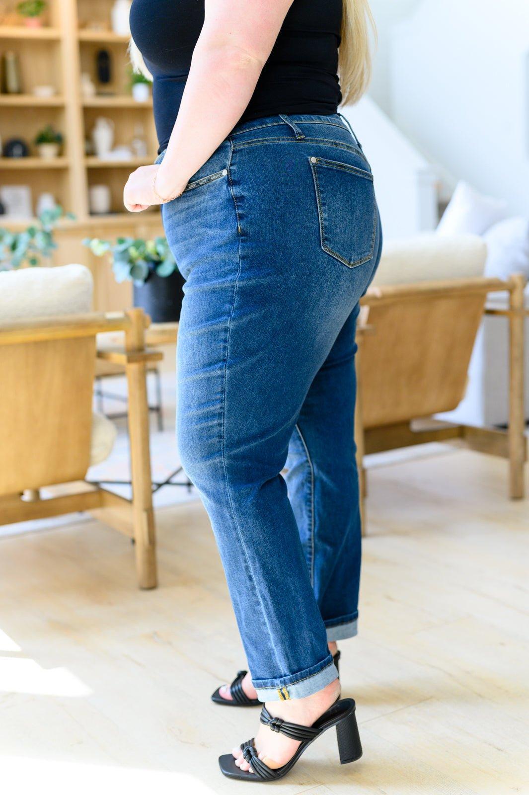 Colt High Rise Button Fly Distressed Boyfriend Jeans (Online Exclusive) Product Image
