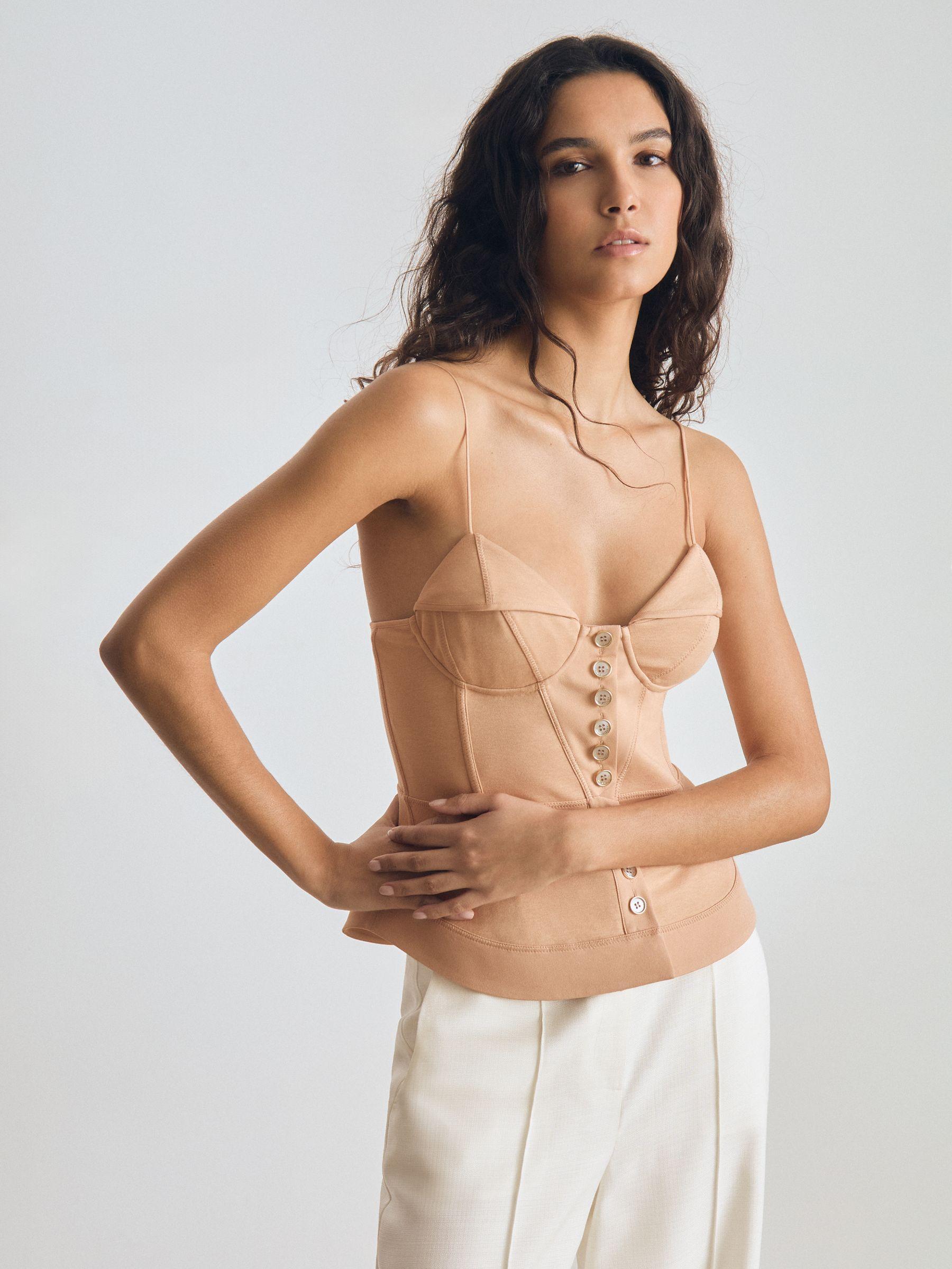 Atelier Corset Top in Neutral Product Image