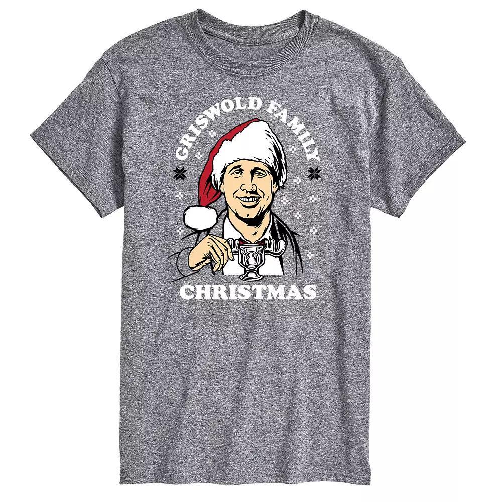 Big & Tall National Lampoons Christmas Vacation Griswold Family Christmas Graphic Tee, Mens Product Image