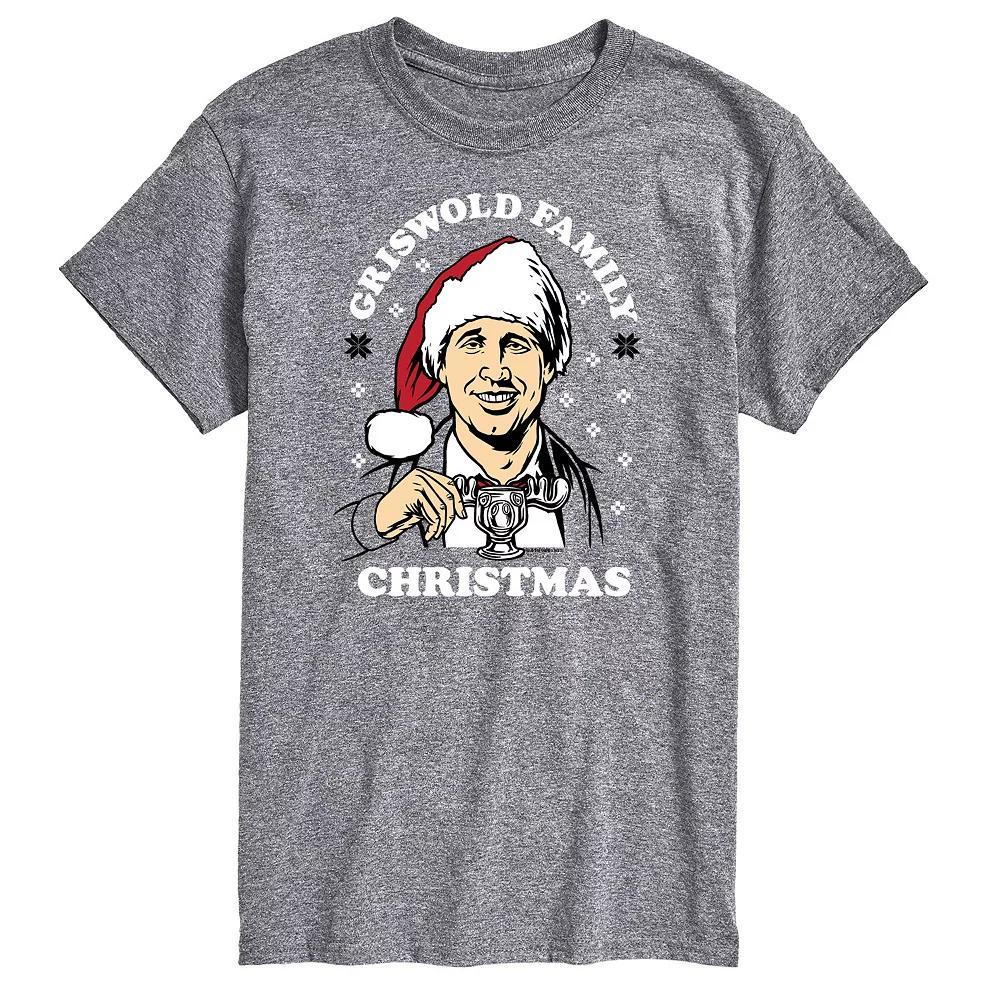 Big & Tall National Lampoons Christmas Vacation Griswold Family Christmas Graphic Tee, Mens Product Image