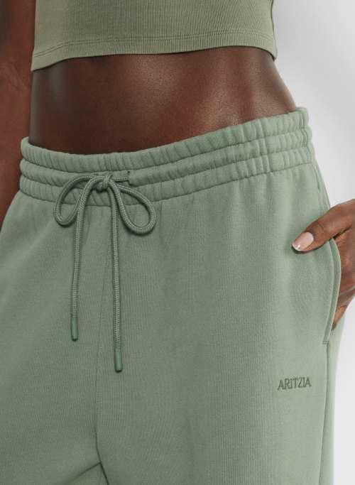 cozy fleece boyfriend basic wide sweatpant Product Image