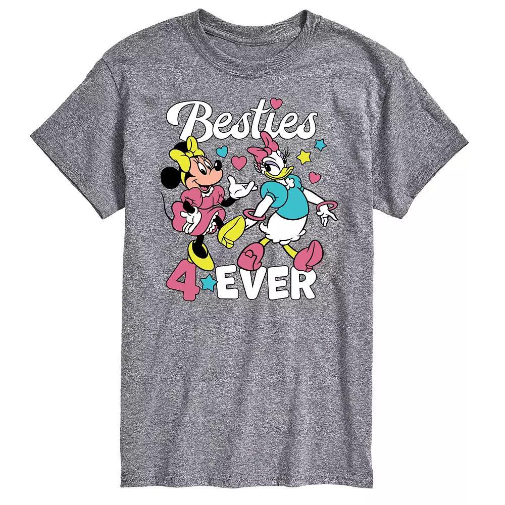 Disneys Minnie Mouse & Daisy Duck Big & Tall Besties 4 Ever Graphic Tee, Mens Product Image